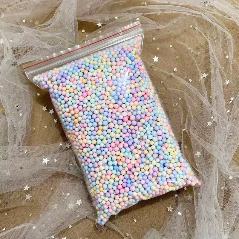 10g 4-6mm Mini Color Foam Balls Polystyrene Filler Styrofoam balls Craft DIY Home Wedding Decoration foam balls