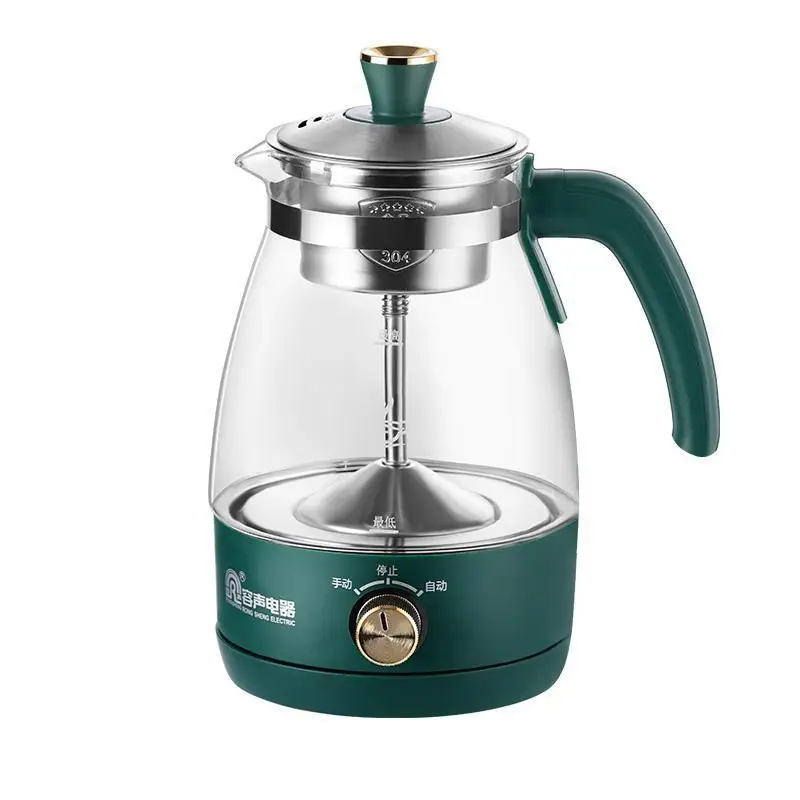 Electric Kettle 1L Electric Kettle Heat-resistant Glass Tea Infuser Pot With Filter Automatic Steam Spray Borosilicate glass Teapot