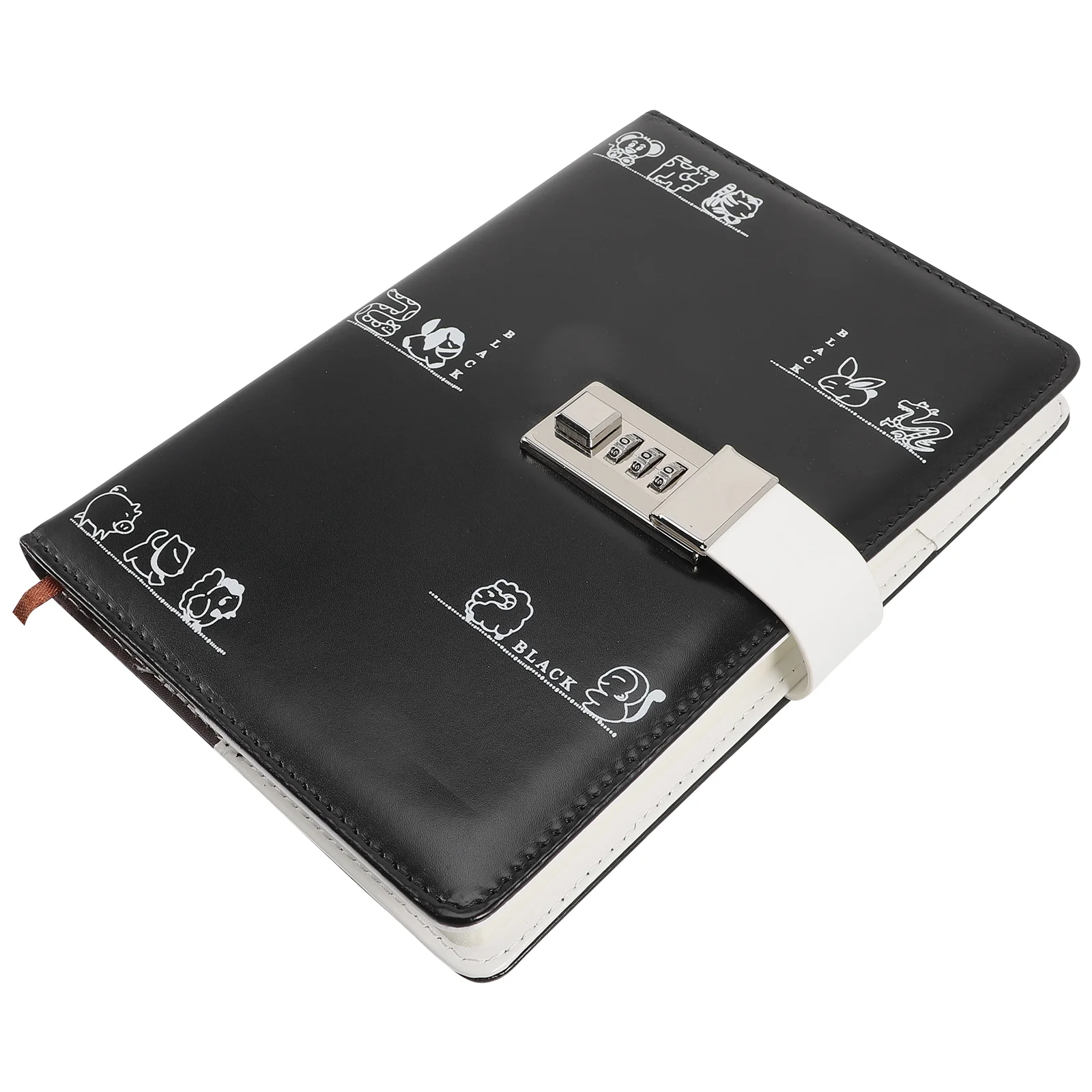 

The Notebook Diary Password Key Notepad Words Paper Lock Girl Corporate Kit Journal