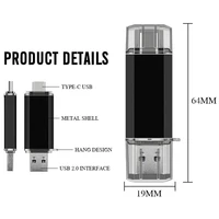 512GB OTG USB Flash Drive USB 3.0 Type C For iPhone ipad 128GB 256GB Pendrive Samsung Huawei Xiaomi Android Laptop Memory Stick 5