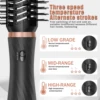 6 In 1 Hair Dryer Hot Comb Set Professional Curling Iron Hair Straightener Styling Tool Curler And Straightening Heating Brush 4