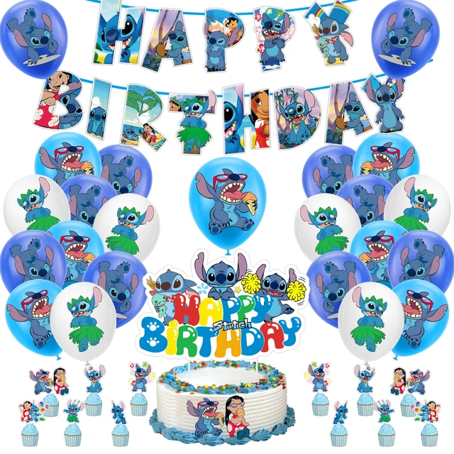 Lilo Stitch Party Supplies Balloon Banner Paper Cups Plates