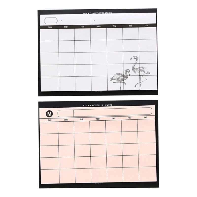 

Блокнот для ежемесячного планирования Планировщик, настольные блокноты-календари без даты Улучшенный блокнот для планирования с