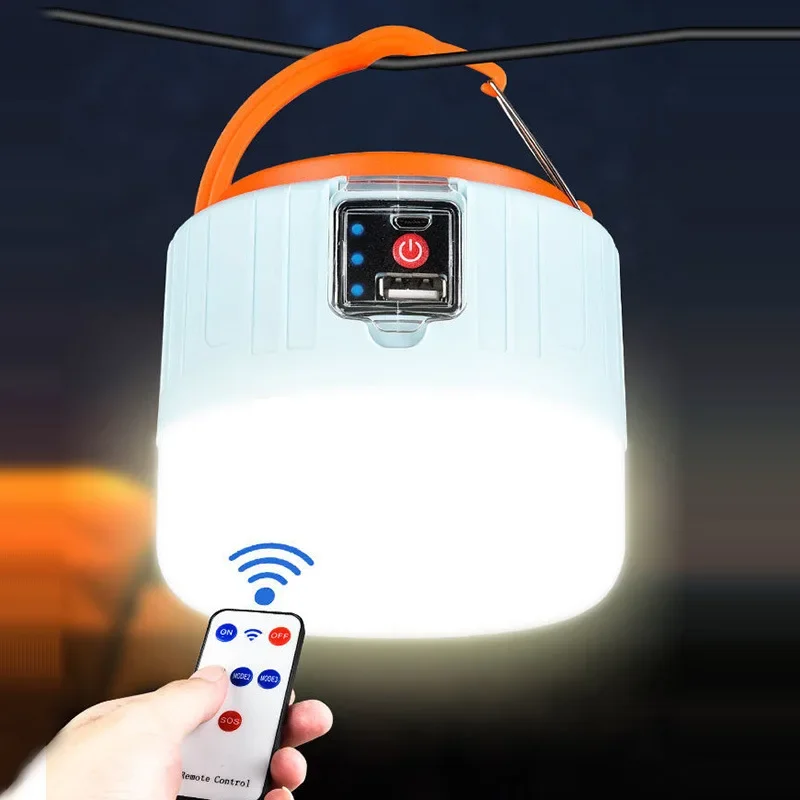 SuoKom Lampe de Camping Rétro Portable USB Rechargeable Lanterne de Camping Suspendue Dimmable LED Lanterne de Tente Étanche Légère Lumière de Camping pour Cour Essentiels de Camping en Liquidation