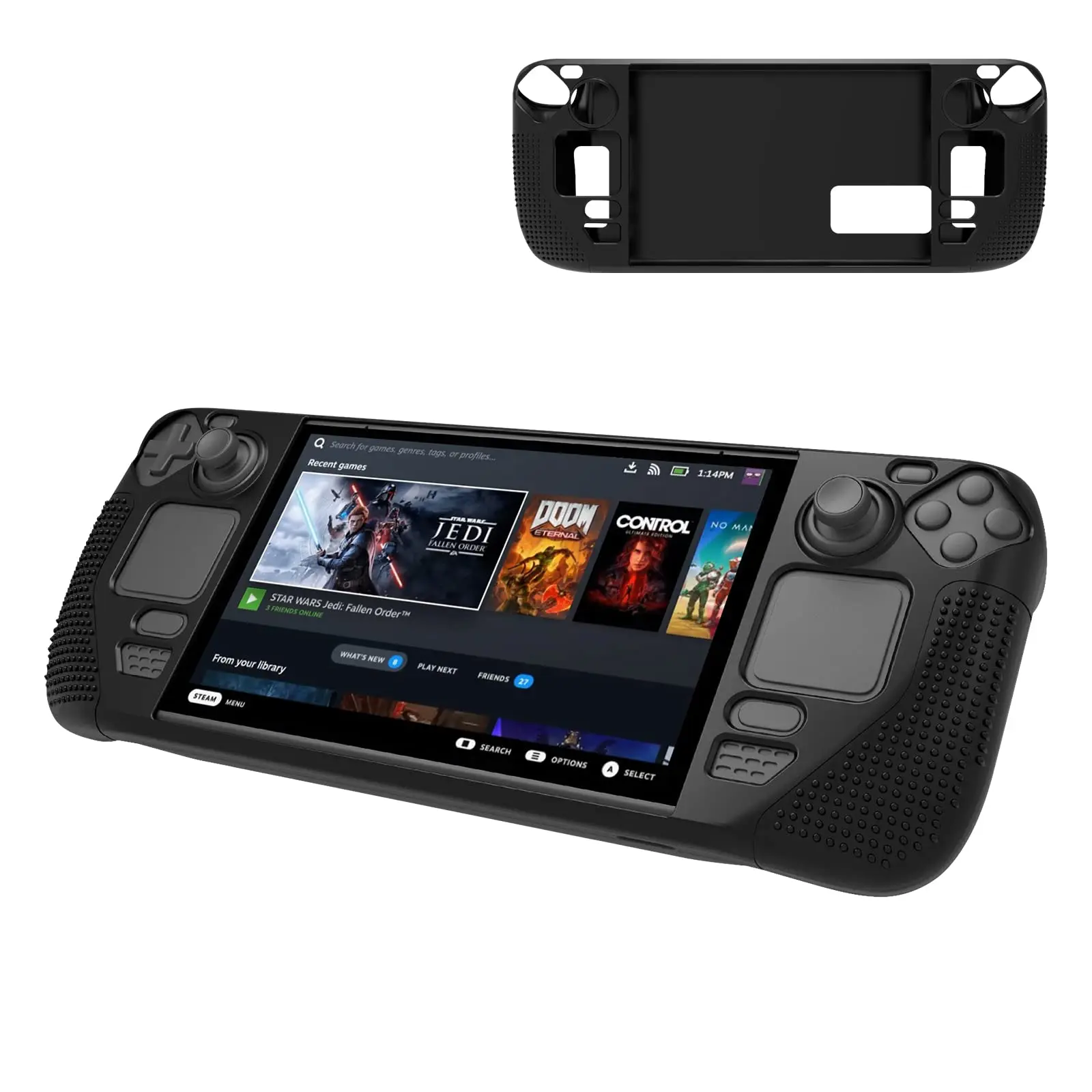 Scocca Sostituibile Per Valve Steam Deck Console Di Gioco Particelle Antiscivolo Custodia Protettiva Per Accessori Da Gioco Steam Deck