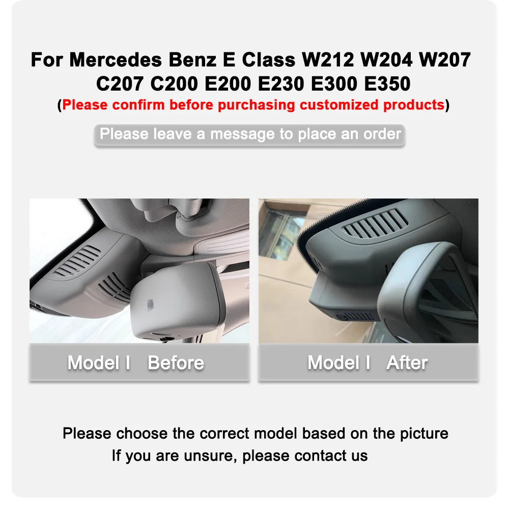 4K HD Plug and play Dash Cam For Mercedes Benz E Class W212 W204 W207 C207 C200 E200 E230 E300 E350 Car Dvr Dashcam