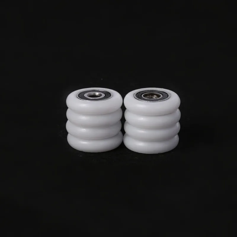 Shower door rollers sliding door roller shower room rollers roller bearing 8 Pcs Bath cabinet roller wheel shower room accessories bearing roller wheel 23/25/27mm