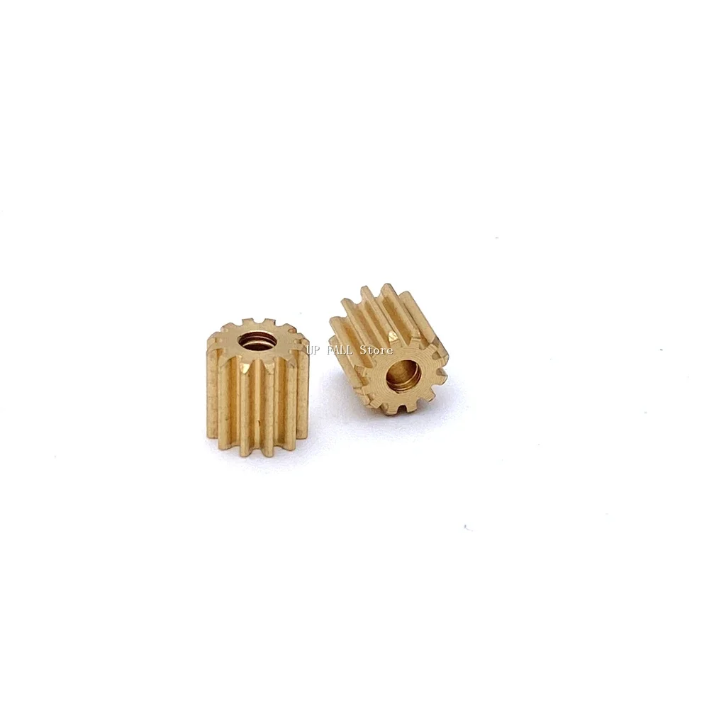 7mm Diameter 0.5M 12T 2.3mm Copper Gear High Precision GOOD Parts