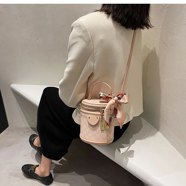 Women's Tote Bucket Bag Pu Leather Shoulder Handbag For Daily Wear_voghion.com