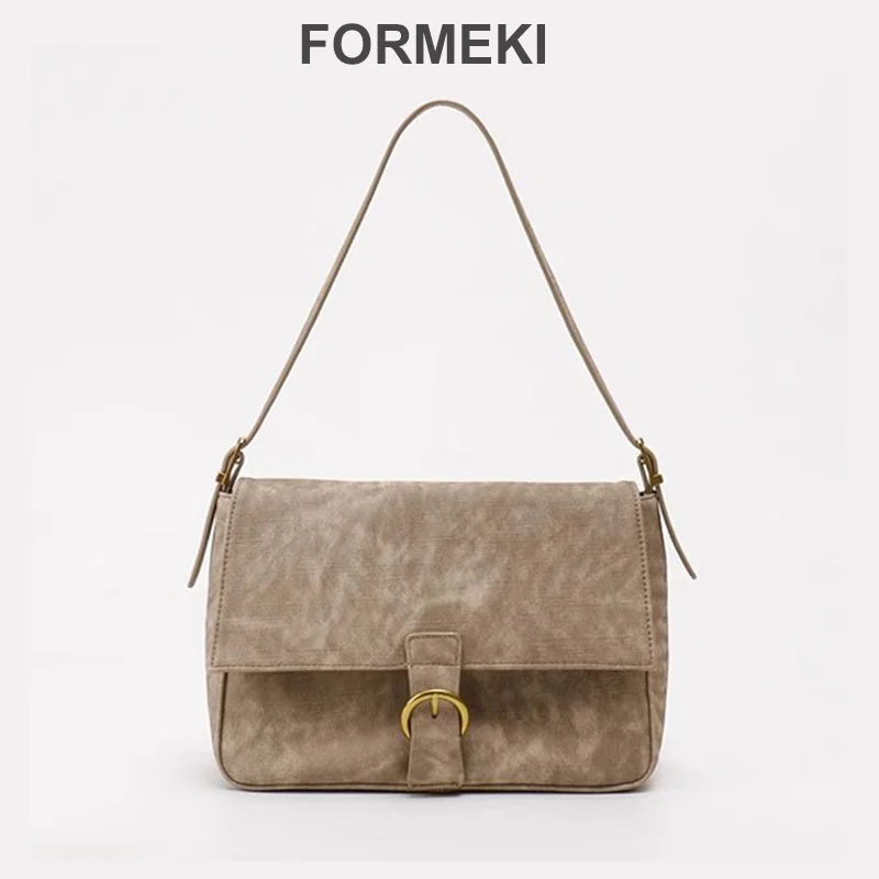 

Formeki New Arrivals Women Bag Retro Ins Fashion Luxury Design Ladies Female Bag Shoulder Bag