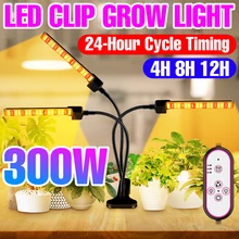 

LED Grow Light USB Phyto Lamp Full Spectrum Plant Growing Light With Control Dimmable Phytolamp For Home Plants Seedlings Flower