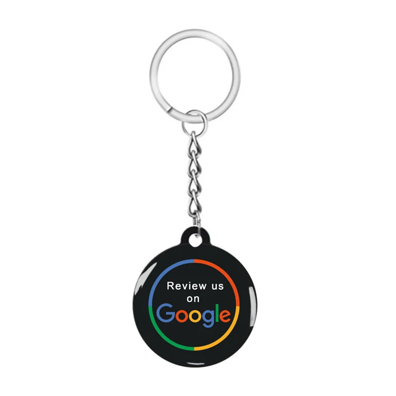Smart Google Review Tap Keychain for Instant Customer Feedback Direct Google Reviews