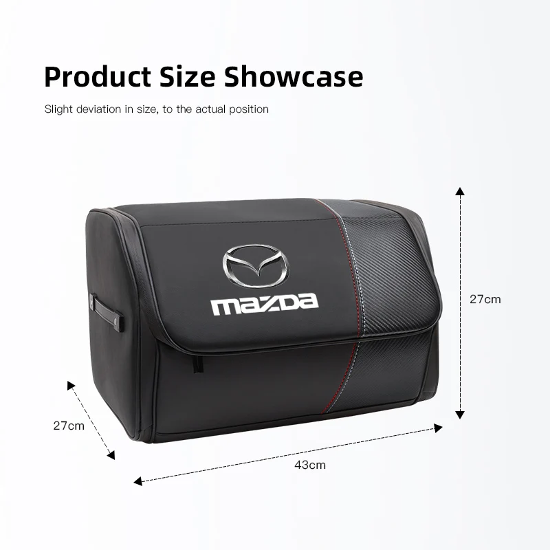 대용량 자동차 트렁크 수납 박스 접이식 정리함 도구 마쓰다 2 6 3 CX5 CX80 CX70 CX90 MX30 CX60 CX50 CX30 BT50 e-TPV용