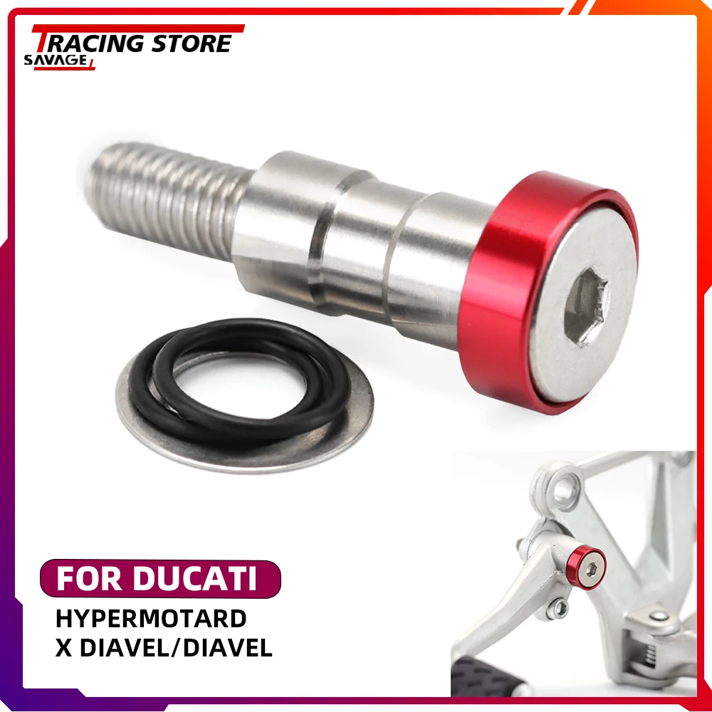 For DUCATI X Diavel 1260 1260S Hypermotard 950 939 820 SP Gear Shift Lever Bolt Foot Brake Pedal Screw Motorcycle Accessories