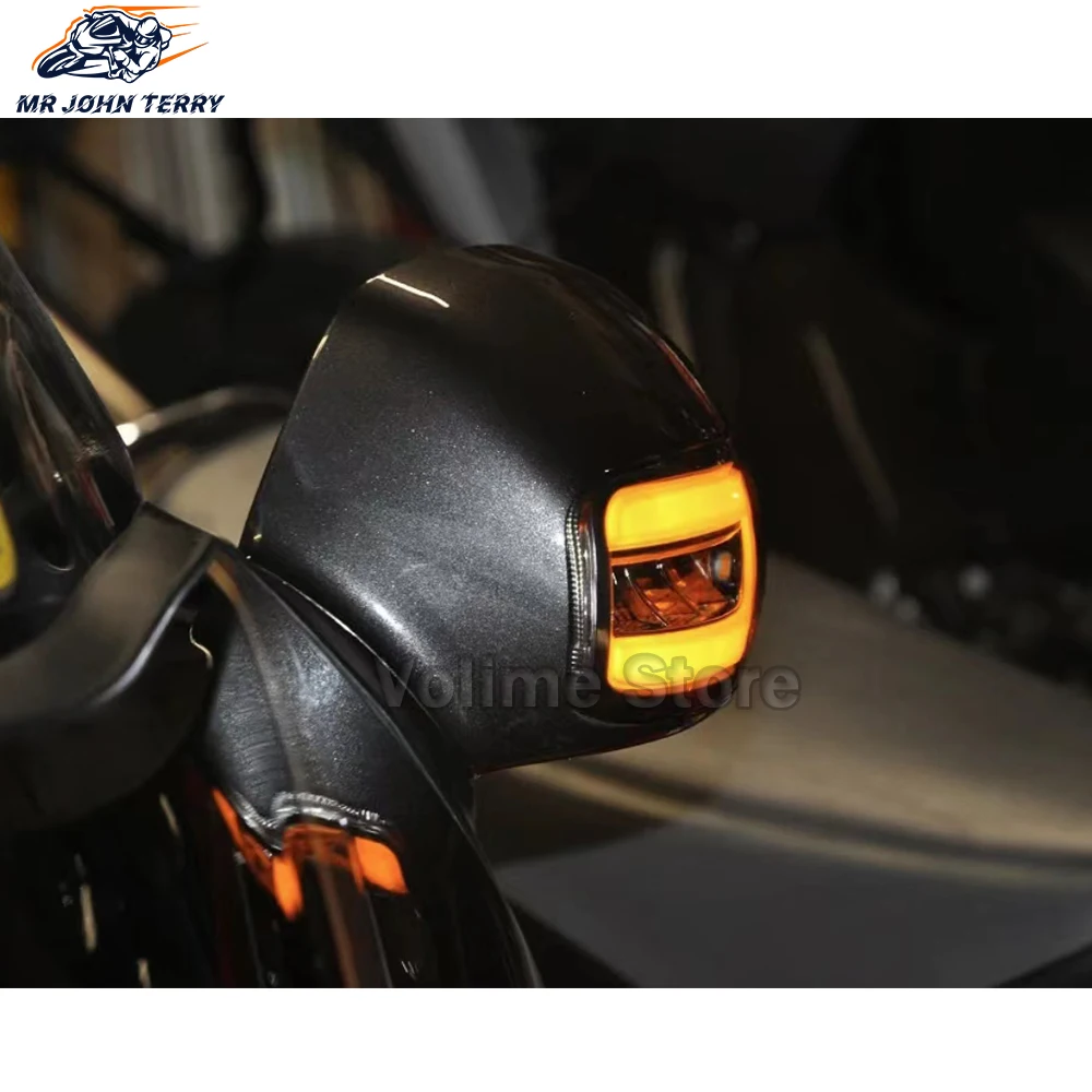 Frecce Anteriori LED AVDB-moto Per HONDA GL1800 Goldwing 2001-2017 E F6B 2013-2018 – Fumè, Omologate
