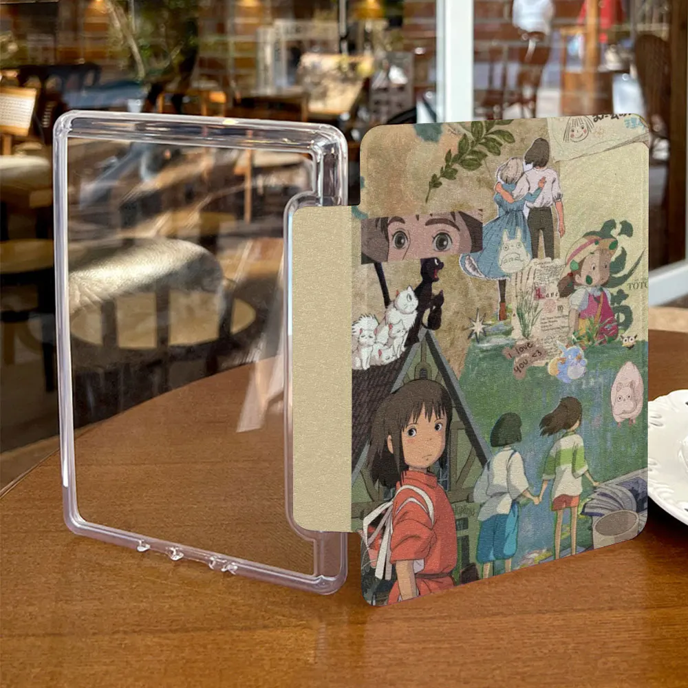 Acrylic Back Shell Kindle Case with Hand Strap