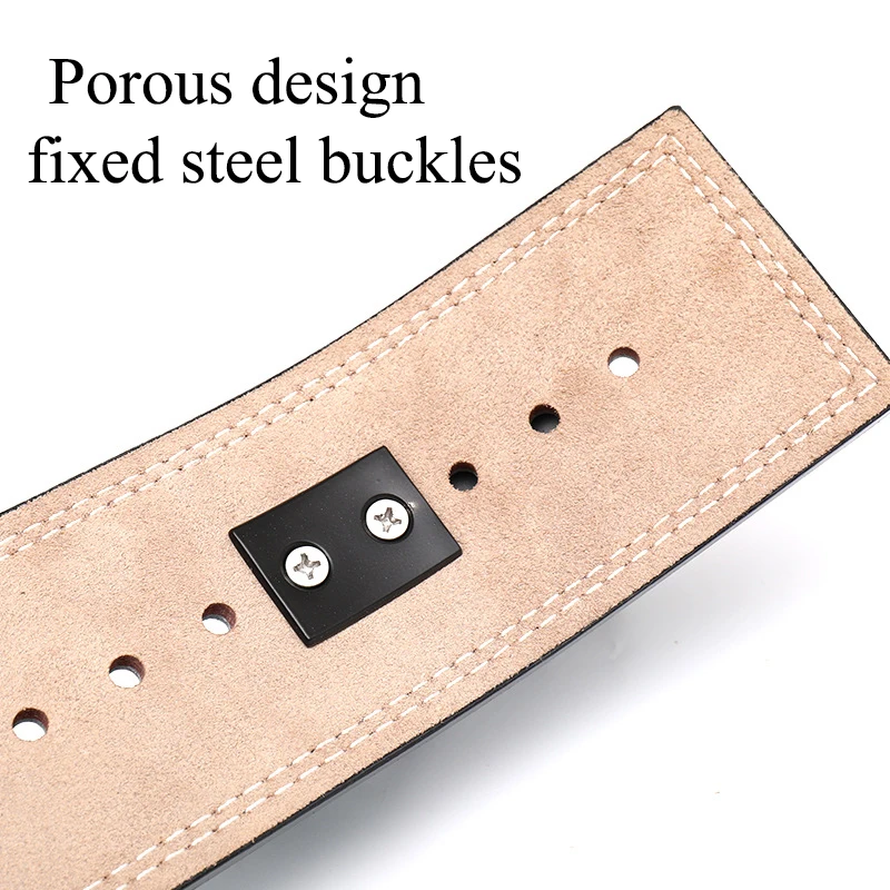Weightlifting Belts with Adjustable Buckle,Powerlifting Belt,Waist Protection,Squat and Deadlift Lumbar Brace, 5