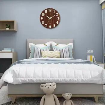 Luminous Wooden Wall Clock 1
