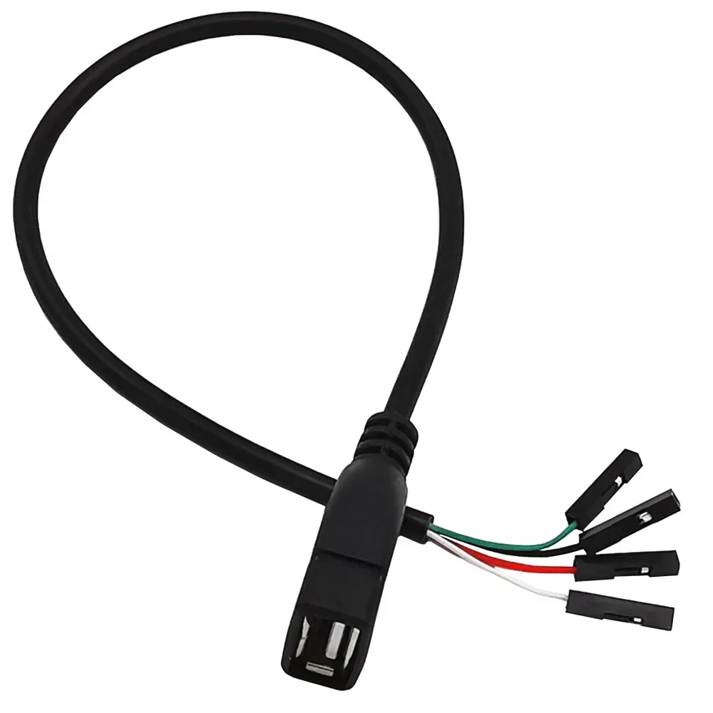 4*1핀 마더보드 암 헤더에서 USB 2.0 수/암 듀퐁트 연장 케이블 0.3m