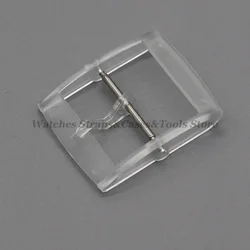 Colorful Resin Pin Buckle - Inside Size - 19mm (Transparent)