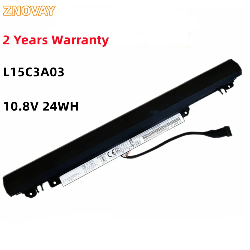 Znova-bateria do Portátil para Lenovo Lenovo Ideapad 11014ast 110-14ibr 110-15acl 110-15ast 110-15ibr 10.8v 24wh 2200mah L15l3a03 L15c3a03
