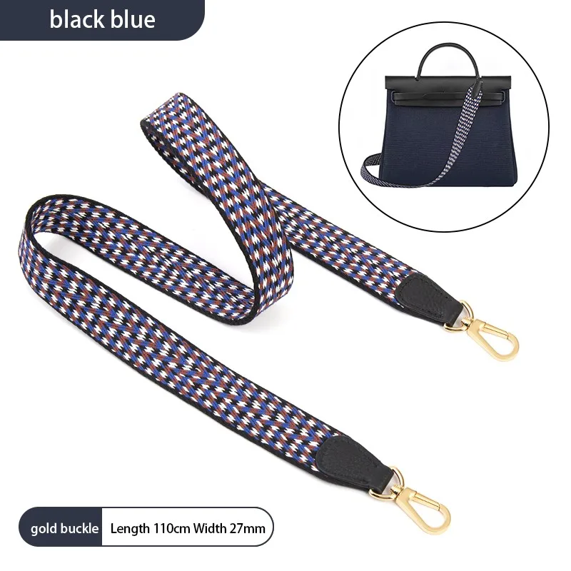 WUTA Bag Strap For Hermes Evelyn Bags Canvas Shoulder Crossbody Straps Belt  Replacement Adjustable 100-110cm