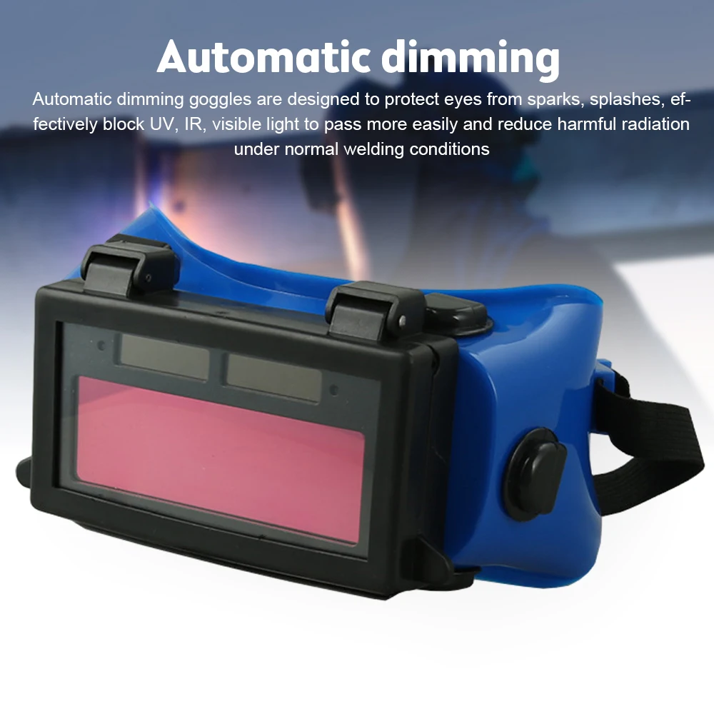 Solar Auto Darkening Welding Mask Welding Helmet Eyes Goggle/Welder Glasses Arc Protection Helmet for Machine/Equipment