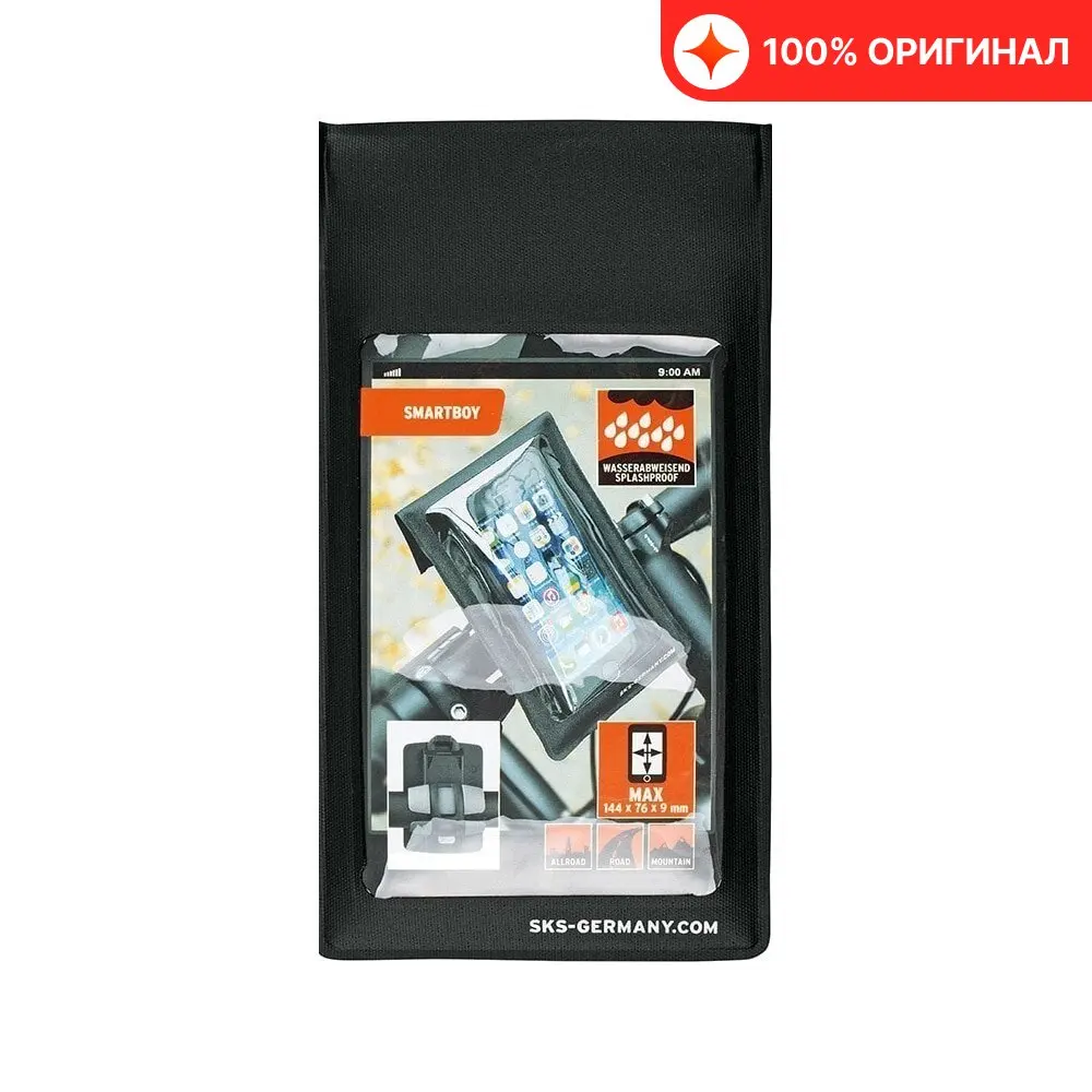 Крепление для телефона SKS 2021 Smartboy Mount Including Smartphone Bag 155 X 90 Mm Black | Спорт и развлечения