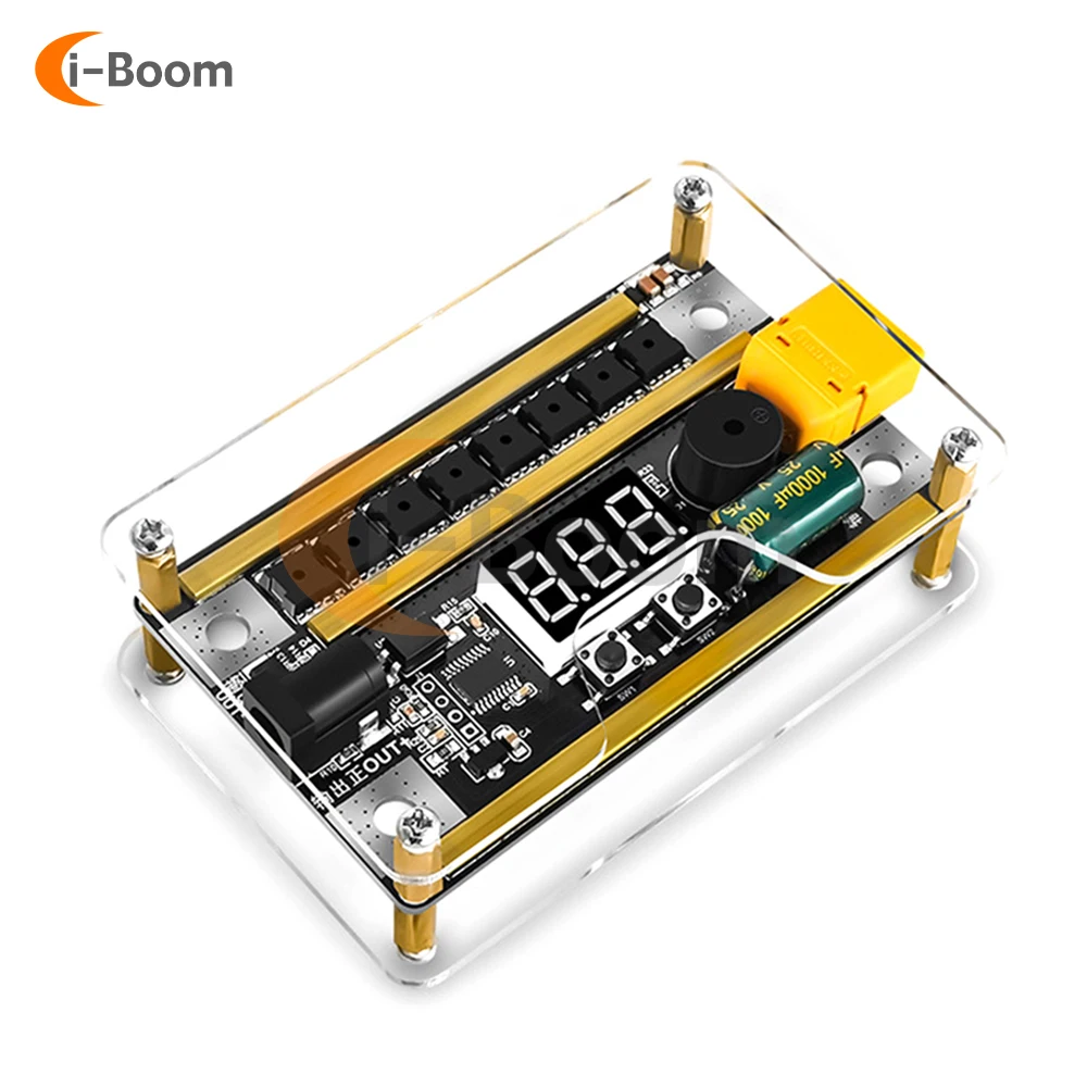 

DC8V-24V Spot Welder Control Board Power Time Adjustable 18650 Lithium Battery Welding Machine With Display Welding Equipment