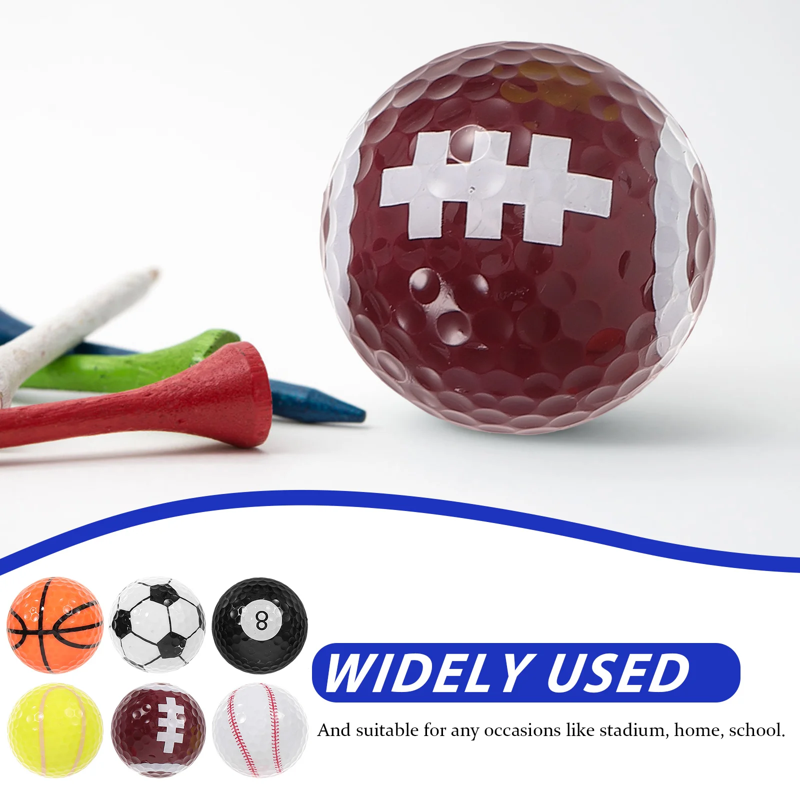 Рисунок 6 - 1 компл. Мячи для тренировок по гольфу