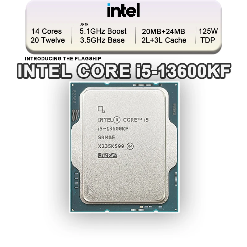 Intel Core i5-13600KF 3.5 GHz 14-Core LGA 1700 BX8071513600KF