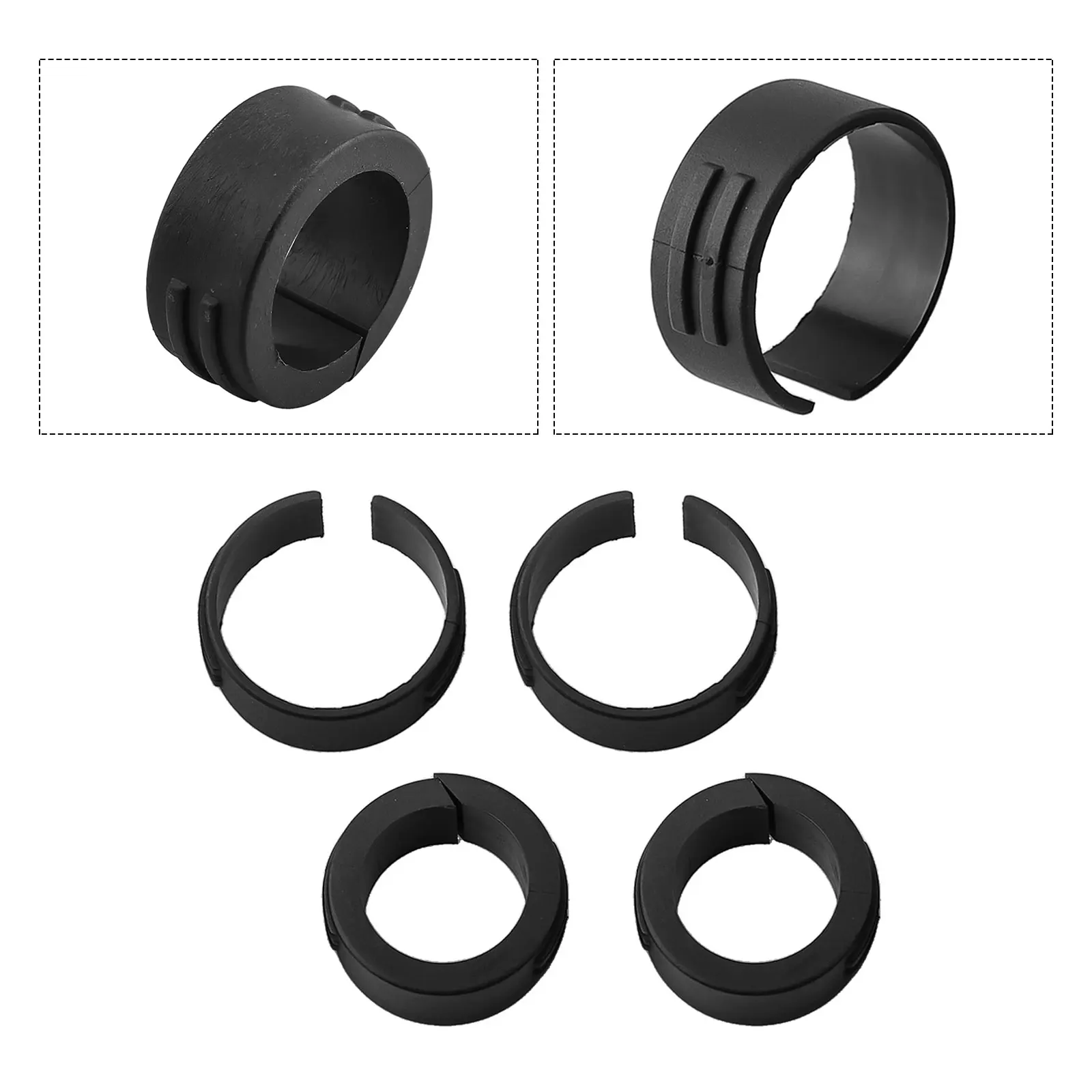 4 stücke Stoppuhr Scheiben Front Mount Dichtung Lenker Unterlegscheibe Ring 31,8/25,4mm Für Garmin Lenker Dichtung Adapter Fahrrad teile – Detail 4