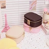 1 pc LED Cosmetic Case with Lights and Mirror Cosmetic Bag, USB Rechargeable &Detachable mirror 4