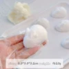 2024 Squishy Kawaii Handmade Silicone Mini White Rabbit Flocked Snow Powder Bunny Soft Pendant Girl Cute Birthday Gift Kids Toys 6
