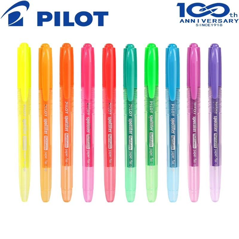 1PCS Japan PILOT SW-SLR Colorful Candy Color New Type Fluorescent Note Pen Student Environmental Protection Highlighters