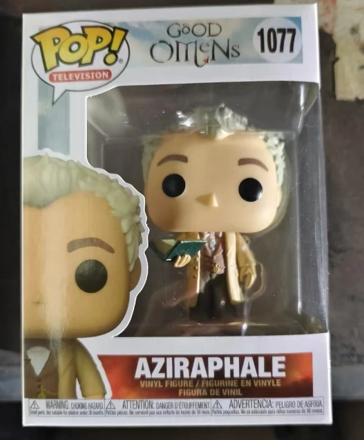 FUNKO POP Good Omens CHASE Crowley 1078 Beautiful Curse Azlafil