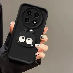 Shockproof Cute 3D Eyes Coalball Silicone Phone Case for Magic 8Pro (1)