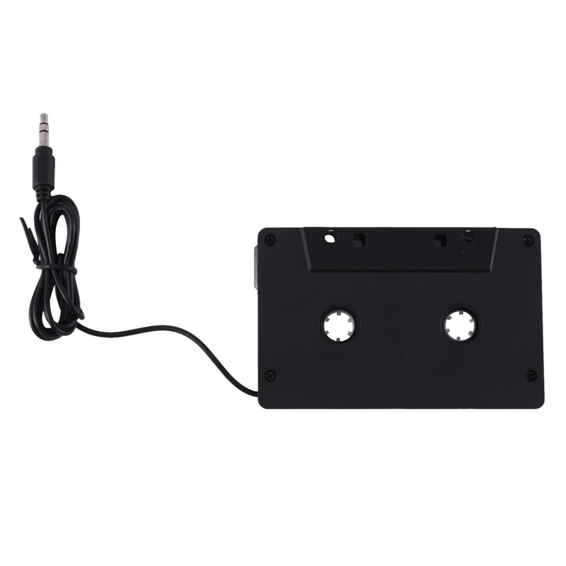 

3.5Mm 4 Channel Anti-Tangled Mini Stereo Input Cassette Adapter Car Audio For Aux Adapter Smartphone Cassette Adapter