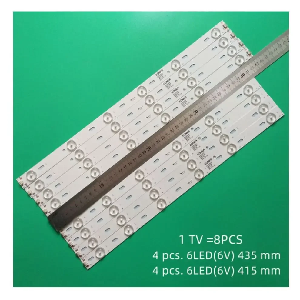 LED Ʈ ŰƮ, 6 + 6LED, DNS K42A619 Supra STV-LC42T410FL Konka 42 ġ TV KL42GT618 35017849 35017855 35017848