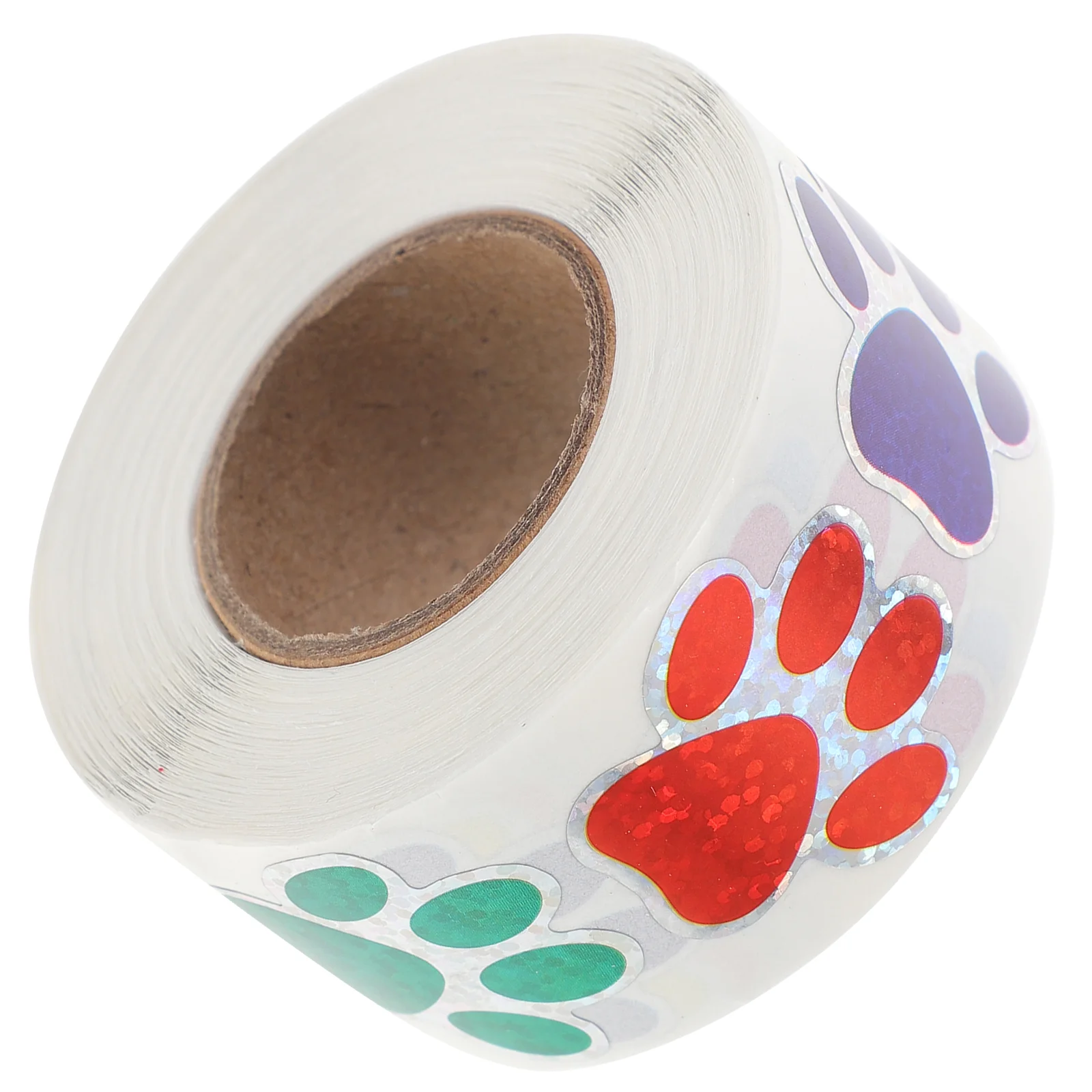 Pet Dog Paw Stickers Bathtub Print Animal Footprint Wall Decoration Shower Decal