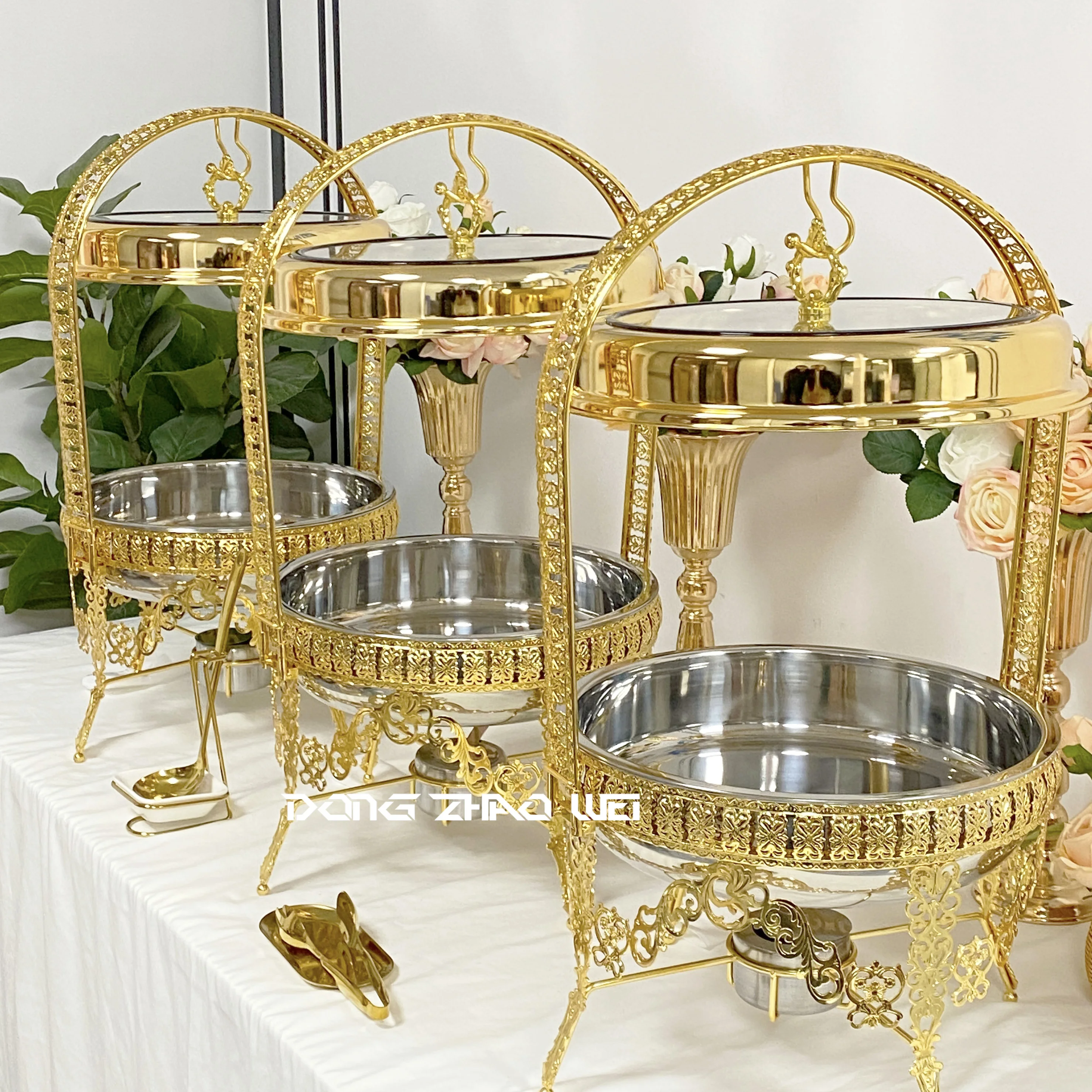 1PCS Hotel Restaurant Supplies Food Warmer Serving Buffet Catering 5