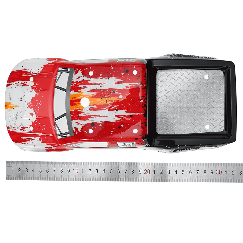 Coque Carrosserie HBX 2996A 1/10 Rouge PVC Pièce RC