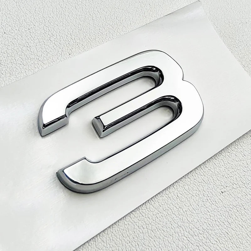 1pcs 3D ABS 크롬 S 라인 A1 A2 A3 A4 A5 A6 A7 A8 로고 엠블럼 자동 배지 트렁크 데칼 For Audi Sline 자동차 바디 스티커 액세서리