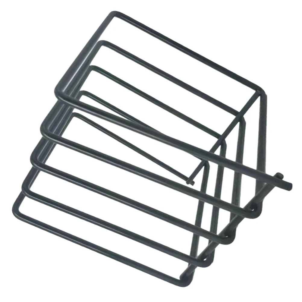 

Vinyl Rack Book Shelf Record Holder Desktop Stand European American Locket Iron Display