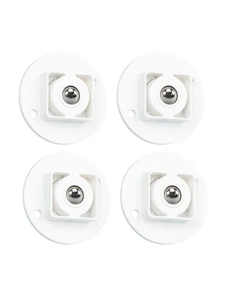 

4 Pcs/Lot Caster Wheel Japanese Style Universal Adhesive Ball Furniture Pulley Storage Box Base Roller