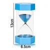 45 Minutes Hexagon Plastic Hourglass Fall-proof Sand Clock Timekeeper Children's Timer Birthday Gifts Home Decoration Sandglass 6