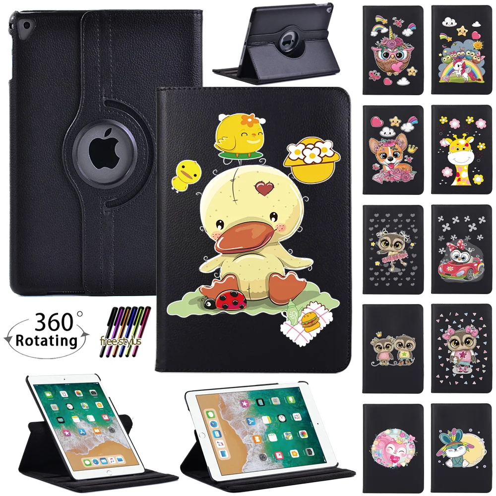 Copertura Rotante A 360 Gradi Per Apple Ipad Air 5Th 10.9/Air/Air 2/Air 3Rd Gen 10.5 "/Air 4Th 10.9" Tablet Sleep Automatico Funda