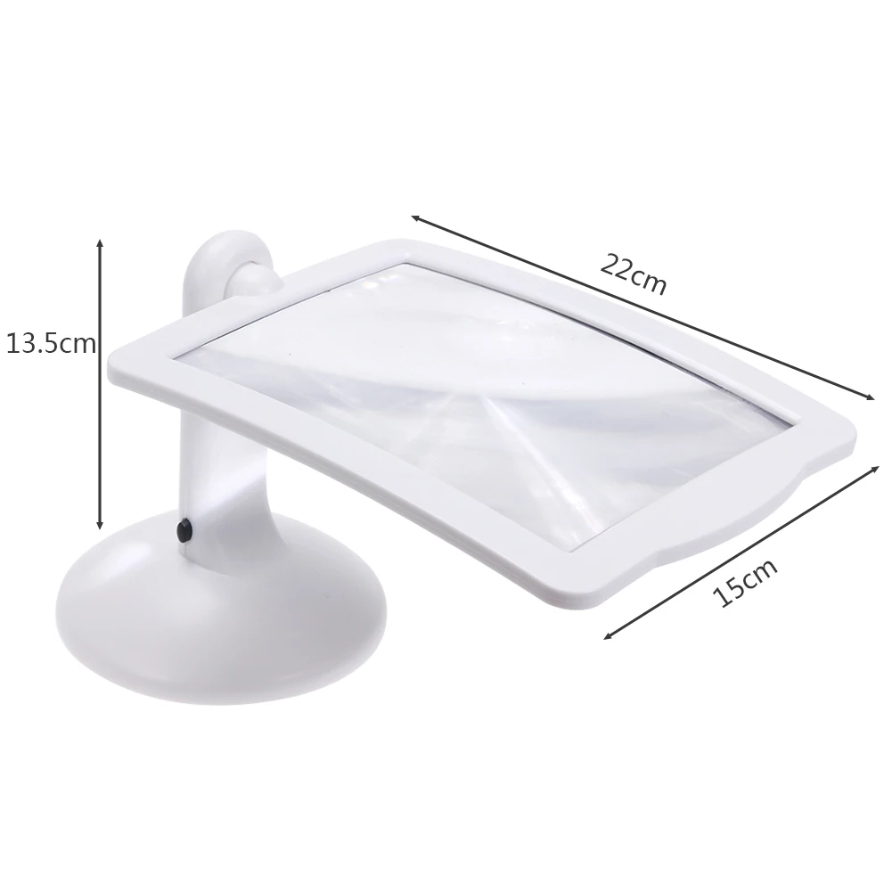3X 180&deg; Rotatable Magnifying Glass Handsfree Loupe Screen Reading Foldable Multi-function Convenient LED Light,magnifying glass,reading magnifier