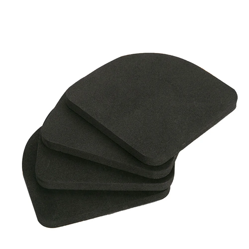 

4 Pcs Washing Machine Cushion Electric Appliance Cushion (Black)