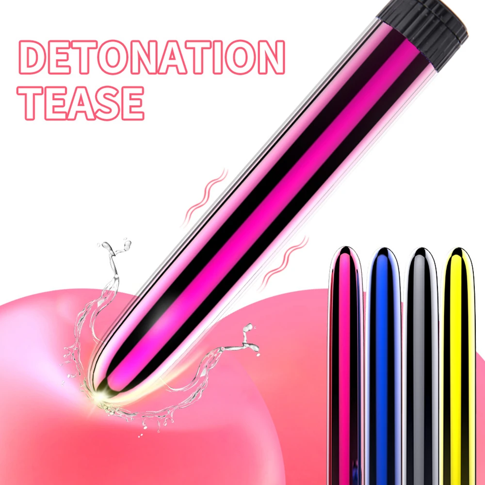 7 Inch Magic Wand Dildo Vibrator Sex Toys For Women Vaginal Pussy G-spot Stimulator Female Pocket Masturbator Bullet Vibrador